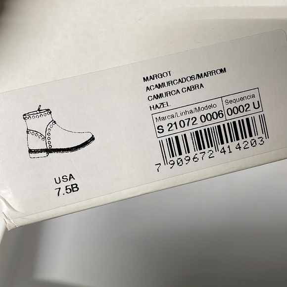 Nwt SCHUTZ Margot Suede Bootie - Picture 8 of 9